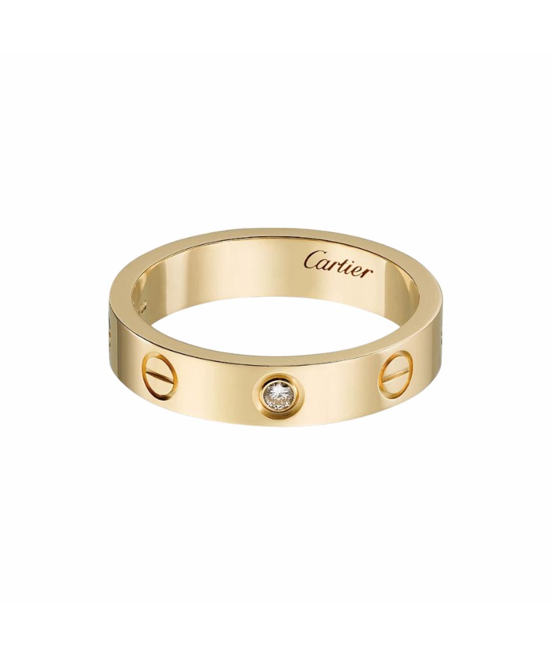 CARTIER Желтое кольцо из желтого золота, фото 1