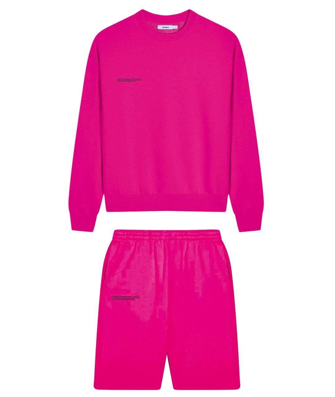 THE PANGAIA Розовый хлопковый спортивные костюмы, фото 1