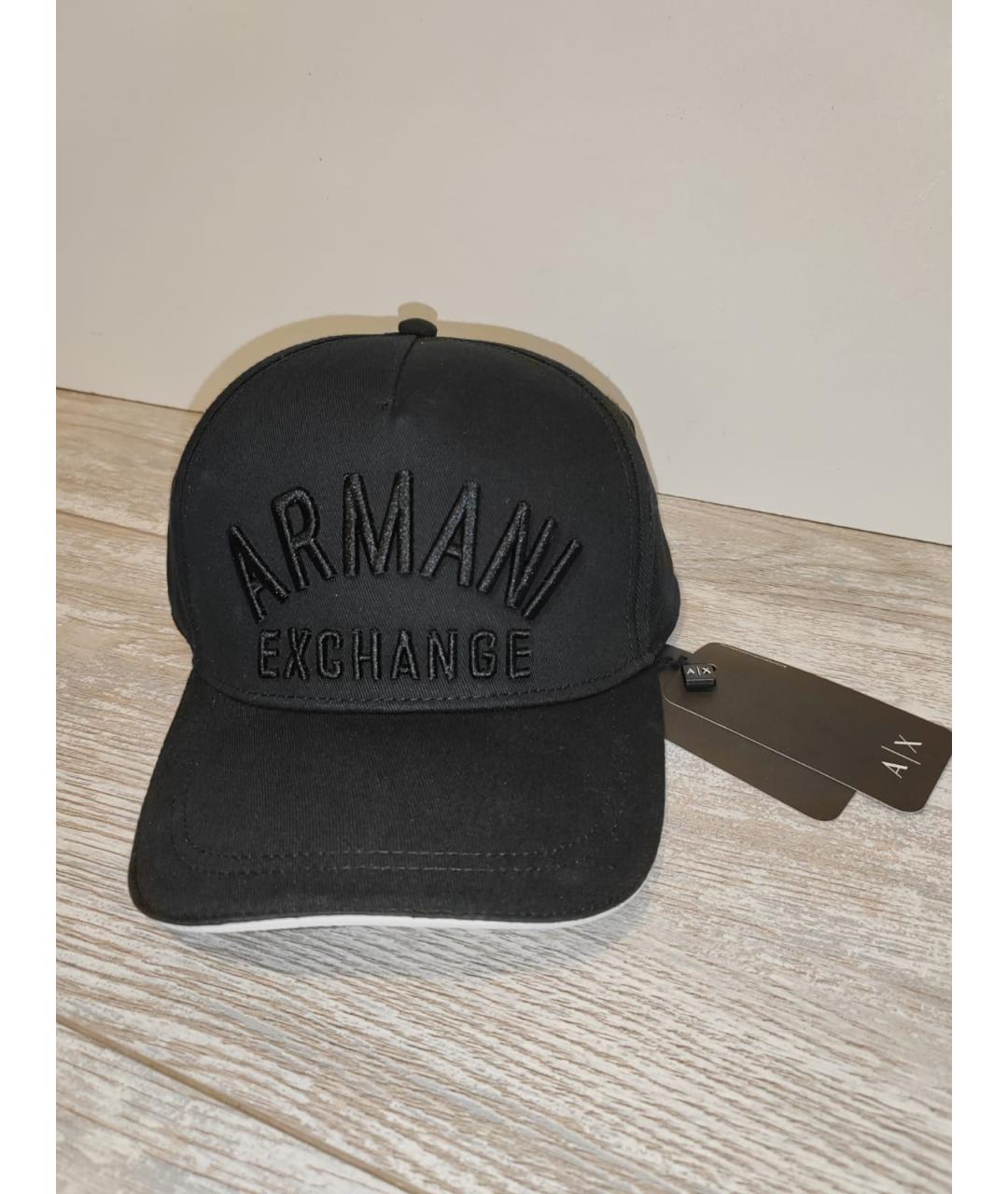 ARMANI EXCHANGE Черная кепка/бейсболка, фото 7