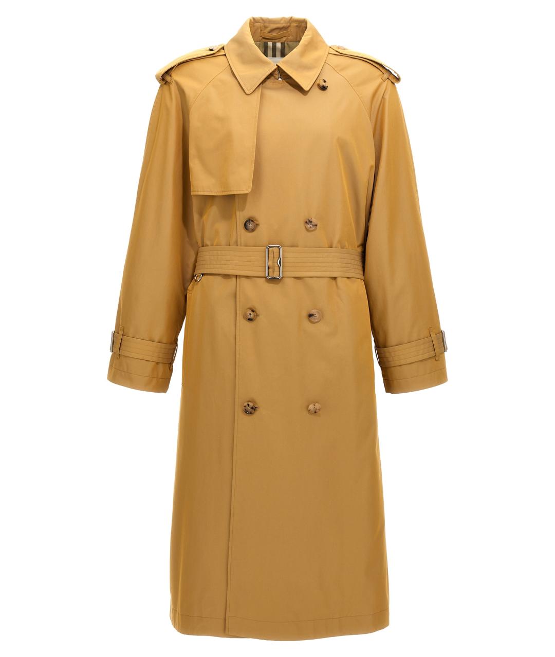 Burberry coat orange hotsell