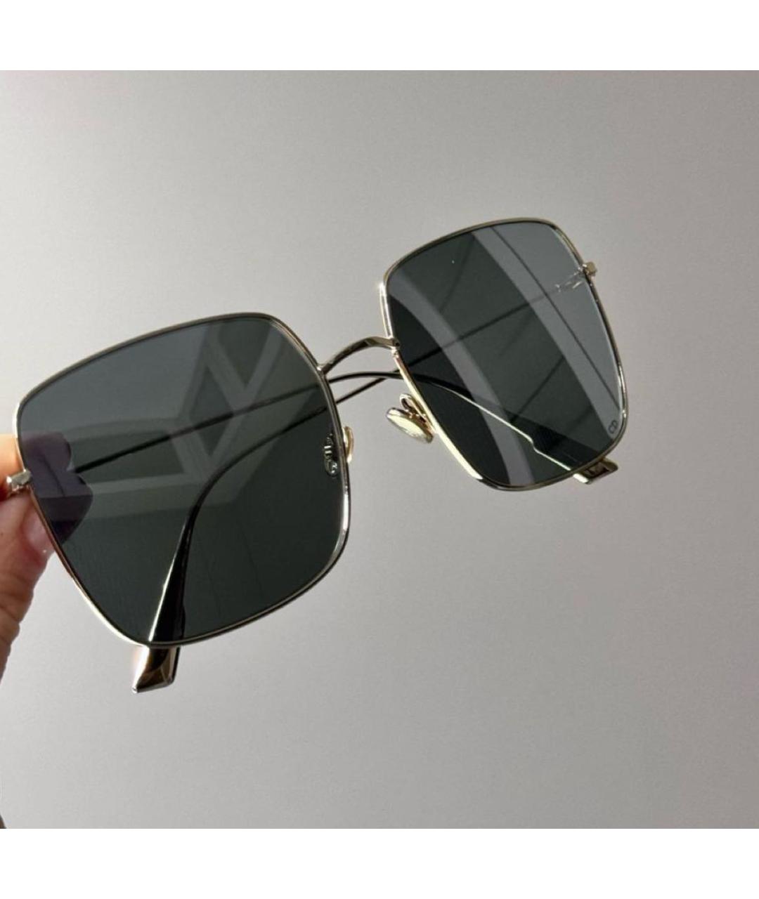 CHRISTIAN DIOR PRE-OWNED Металлические солнцезащитные очки, фото 5
