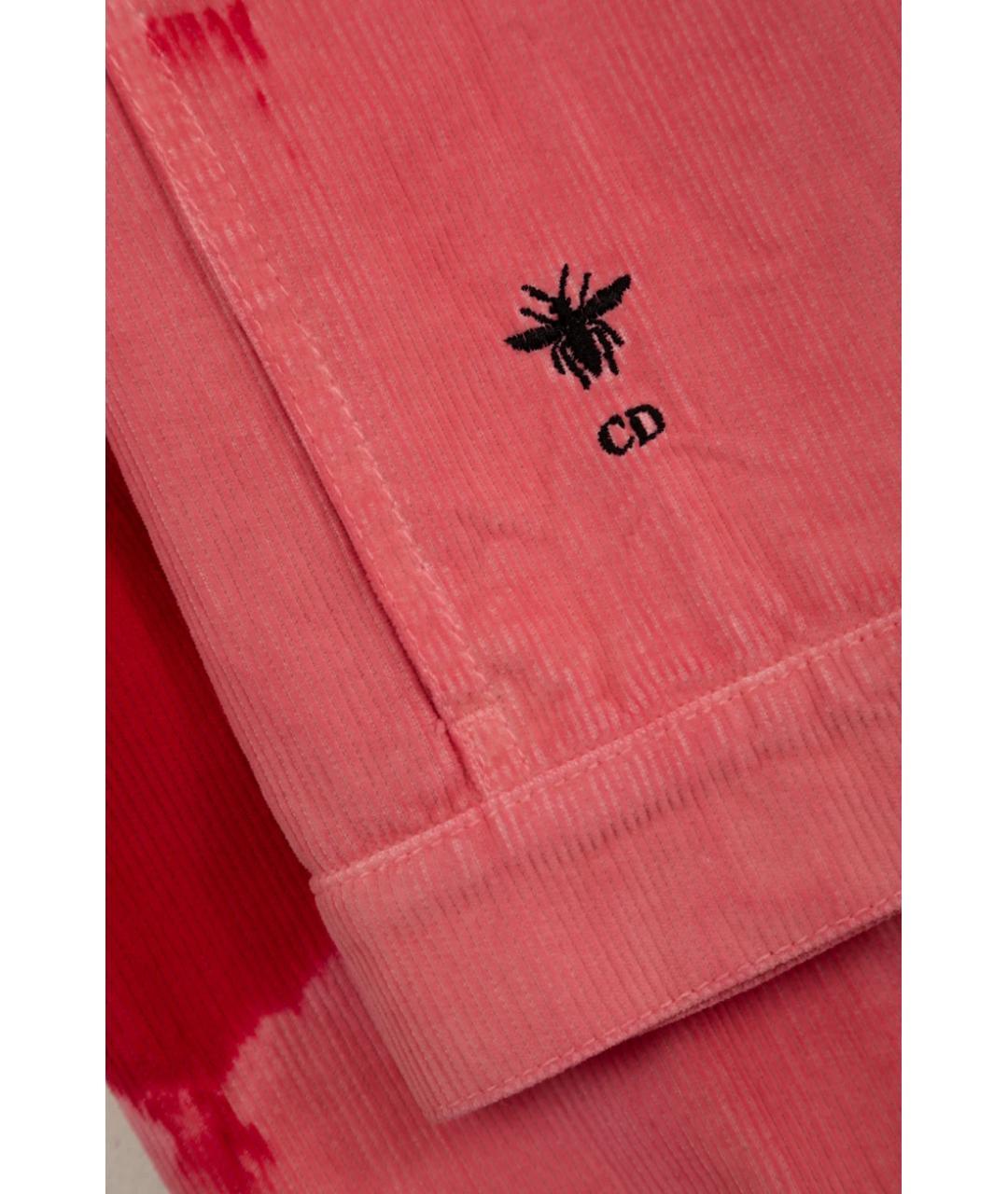 CHRISTIAN DIOR PRE-OWNED Розовая хлопковая куртка, фото 7