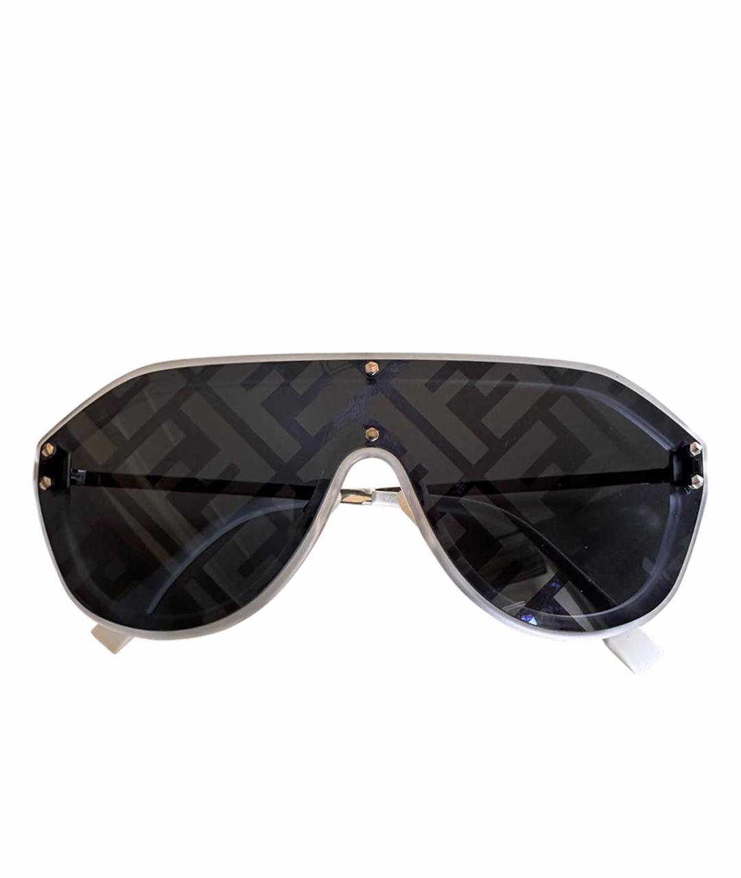 FENDI Коричневые солнцезащитные очки, фото 1