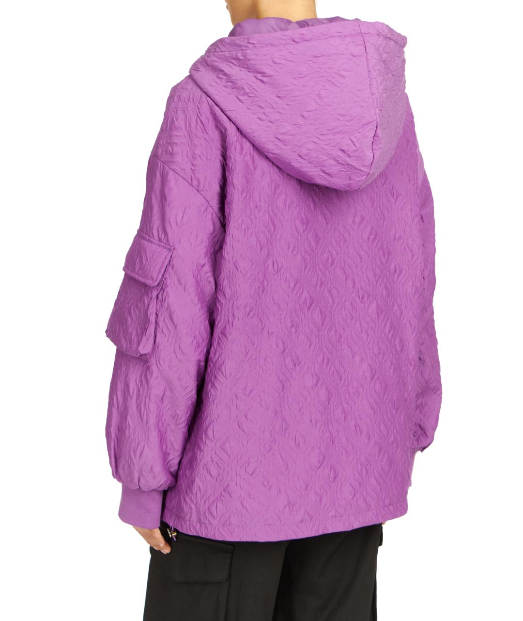 LIU JO Фиолетовая полиэстеровая куртка, фото 3