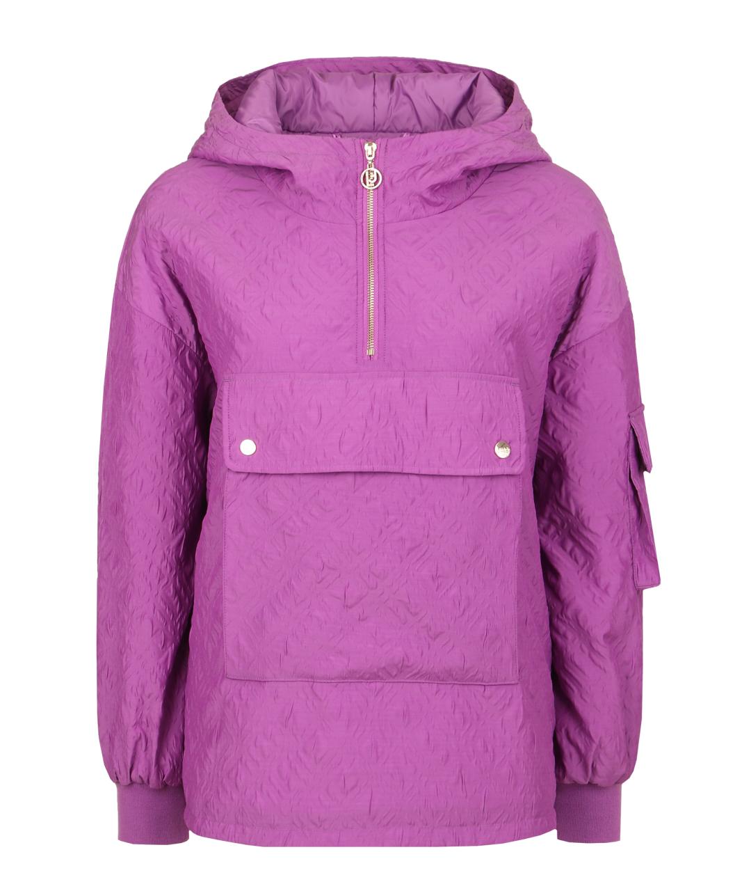 LIU JO Фиолетовая полиэстеровая куртка, фото 1