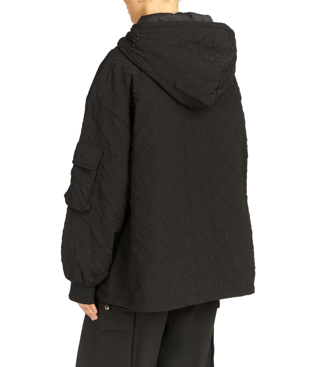 LIU JO Черная полиэстеровая куртка, фото 3