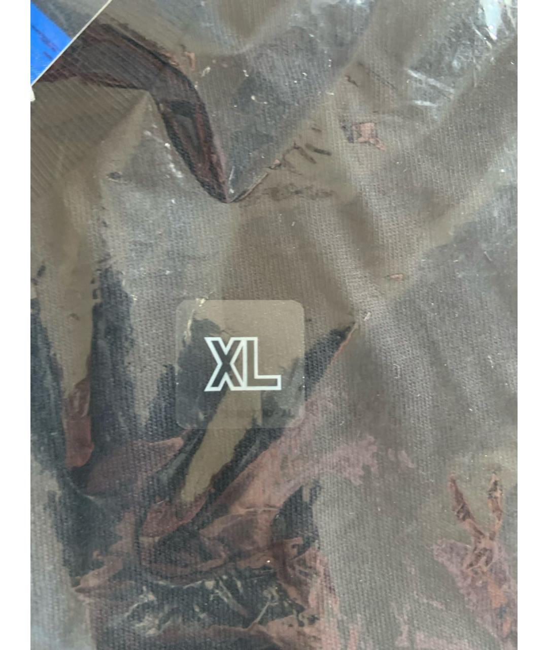 KAWS Черная хлопковая футболка, фото 3