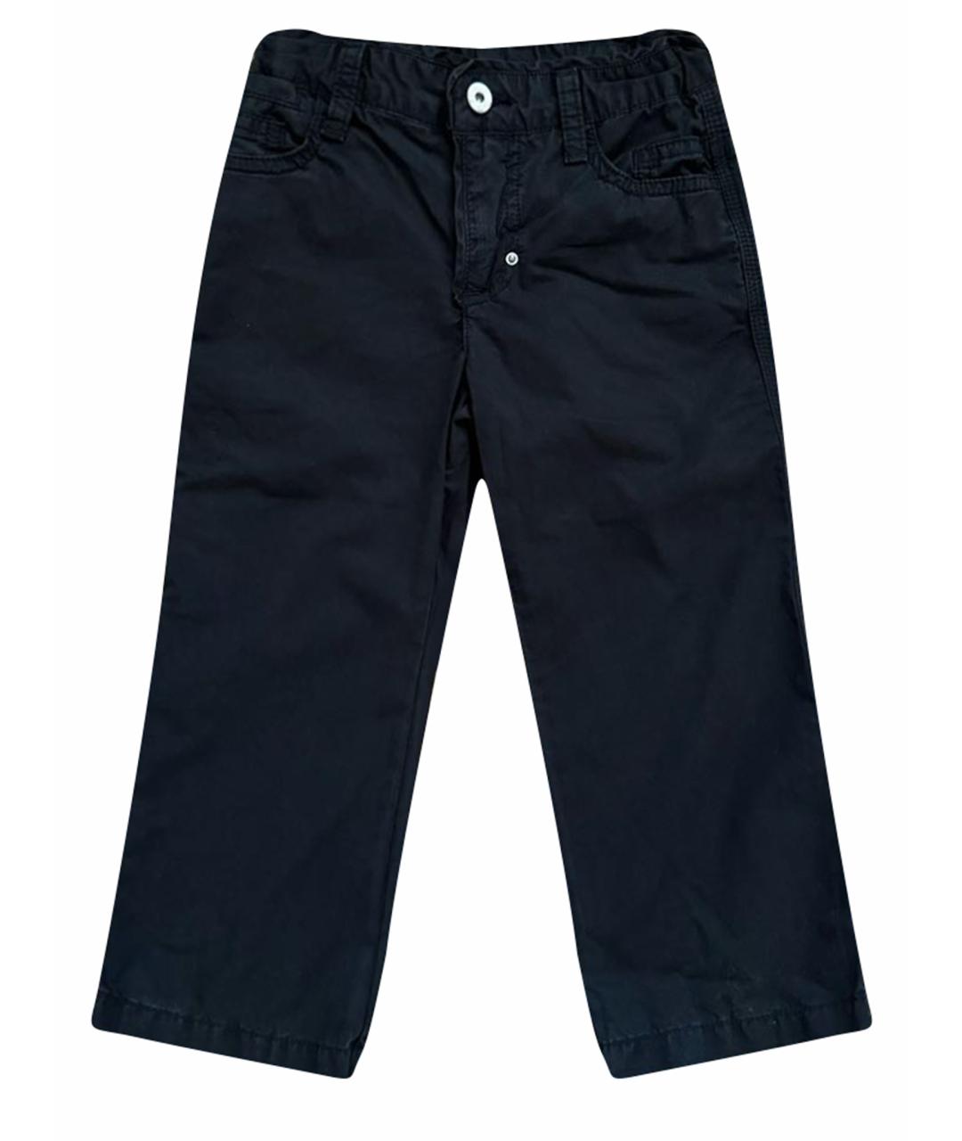 DOLCE & GABBANA KIDS Черные хлопковые брюки и шорты, фото 1