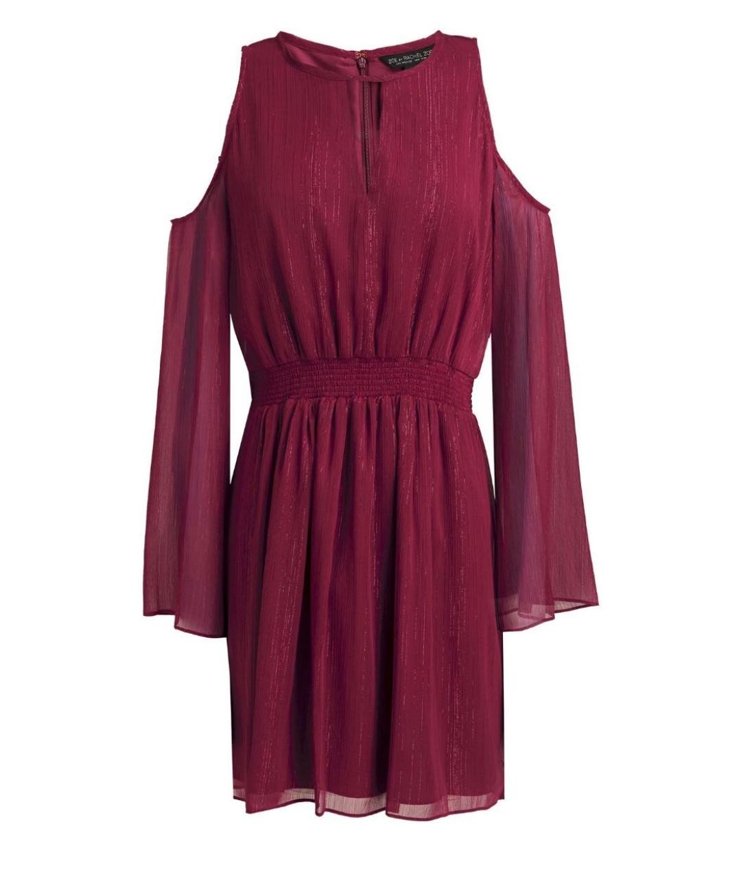 RACHEL ZOE Красное полиэстеровое повседневное платье, фото 1