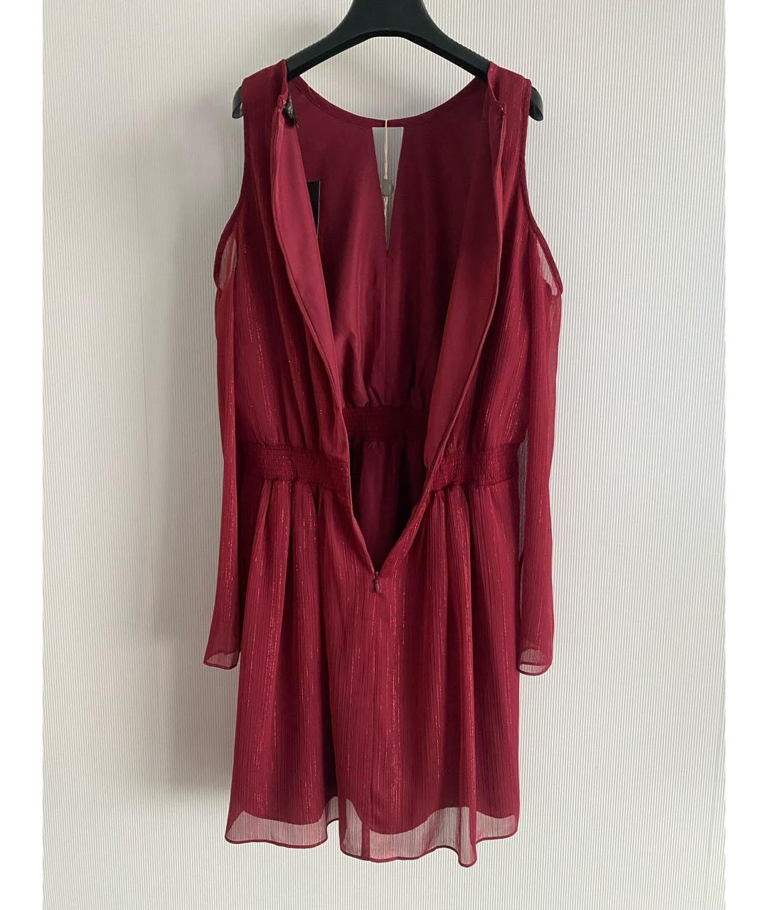 RACHEL ZOE Красное полиэстеровое повседневное платье, фото 8
