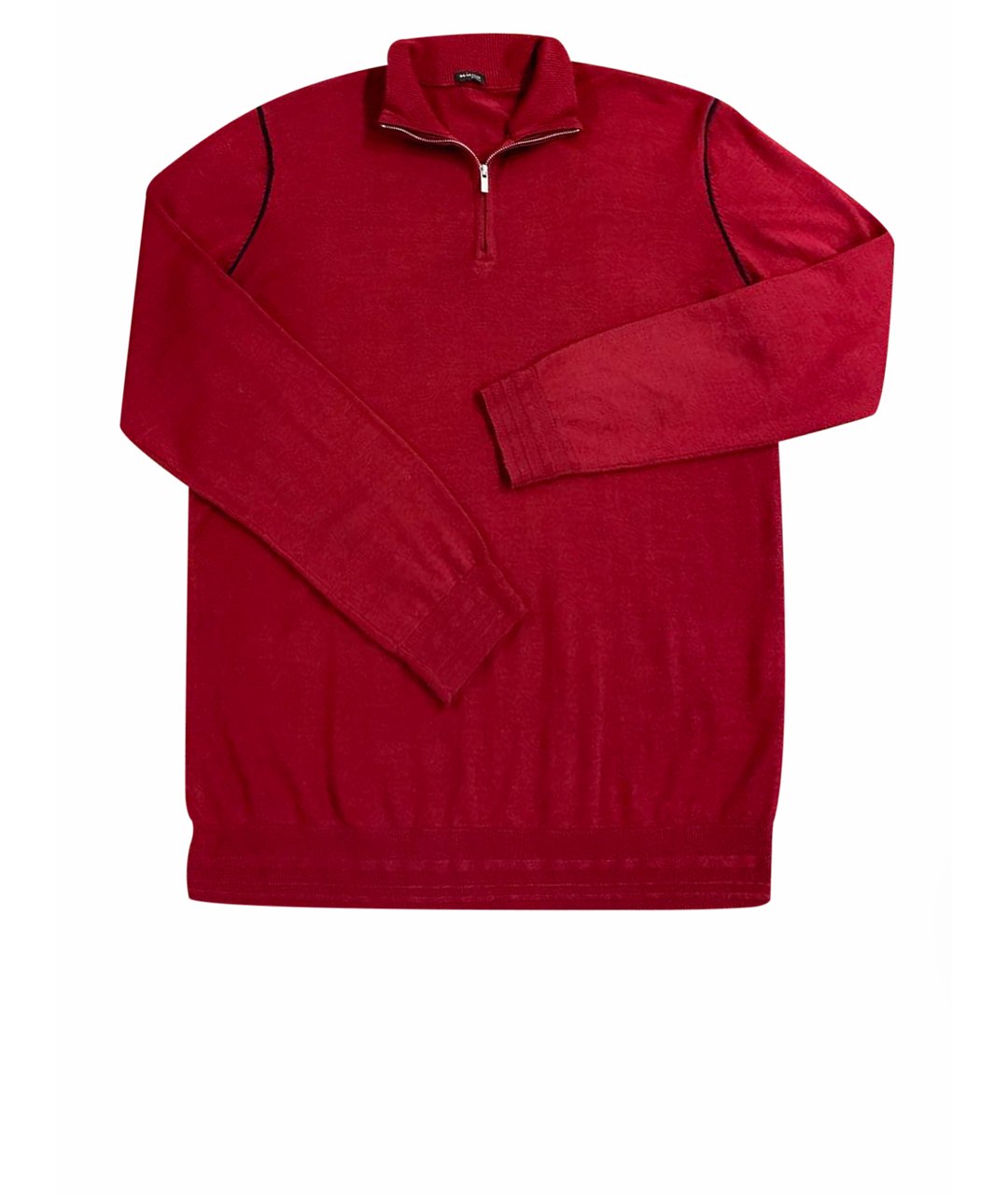 KITON Бордовый шерстяной джемпер / свитер, фото 1
