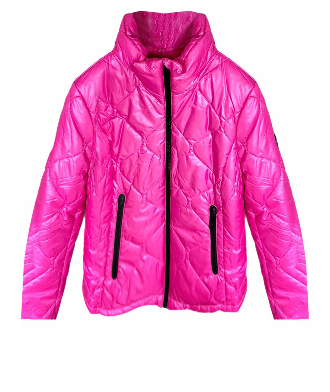 MICHAEL KORS Розовая синтетическая куртка, фото 1