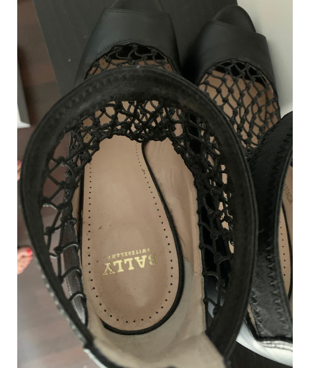 BALLY Черные кожаные туфли, фото 7