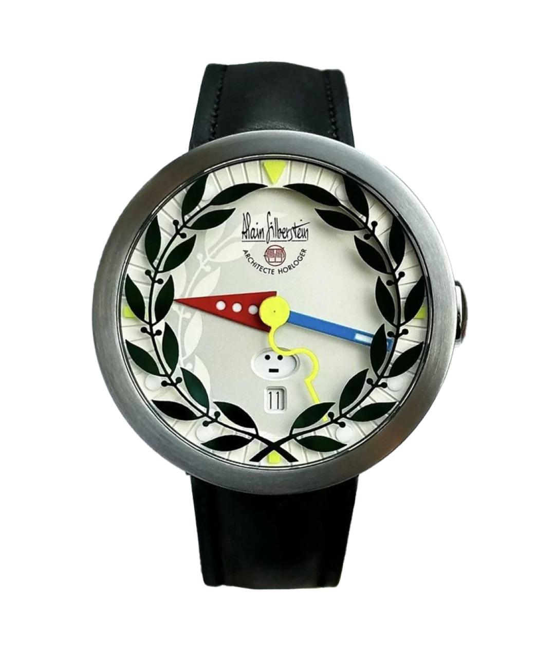 Alain Silberstein Белые стальные часы, фото 1