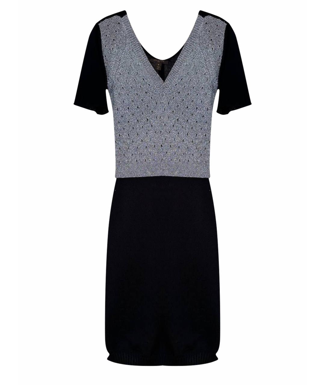 LOUIS VUITTON PRE-OWNED Черное полиамидовое повседневное платье, фото 1