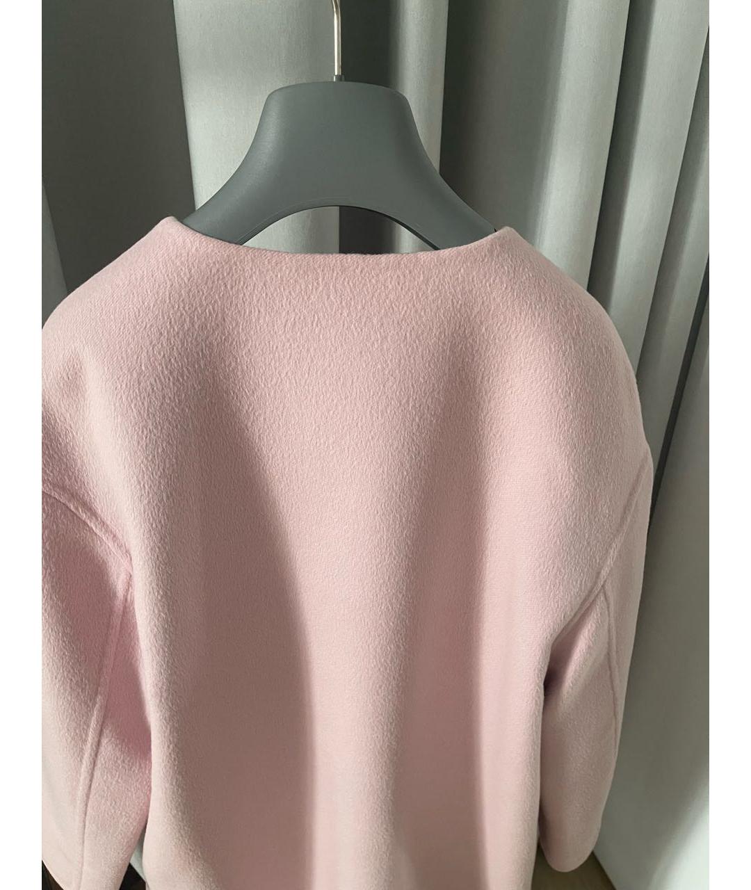 PRADA Розовое кашемировое пальто, фото 3