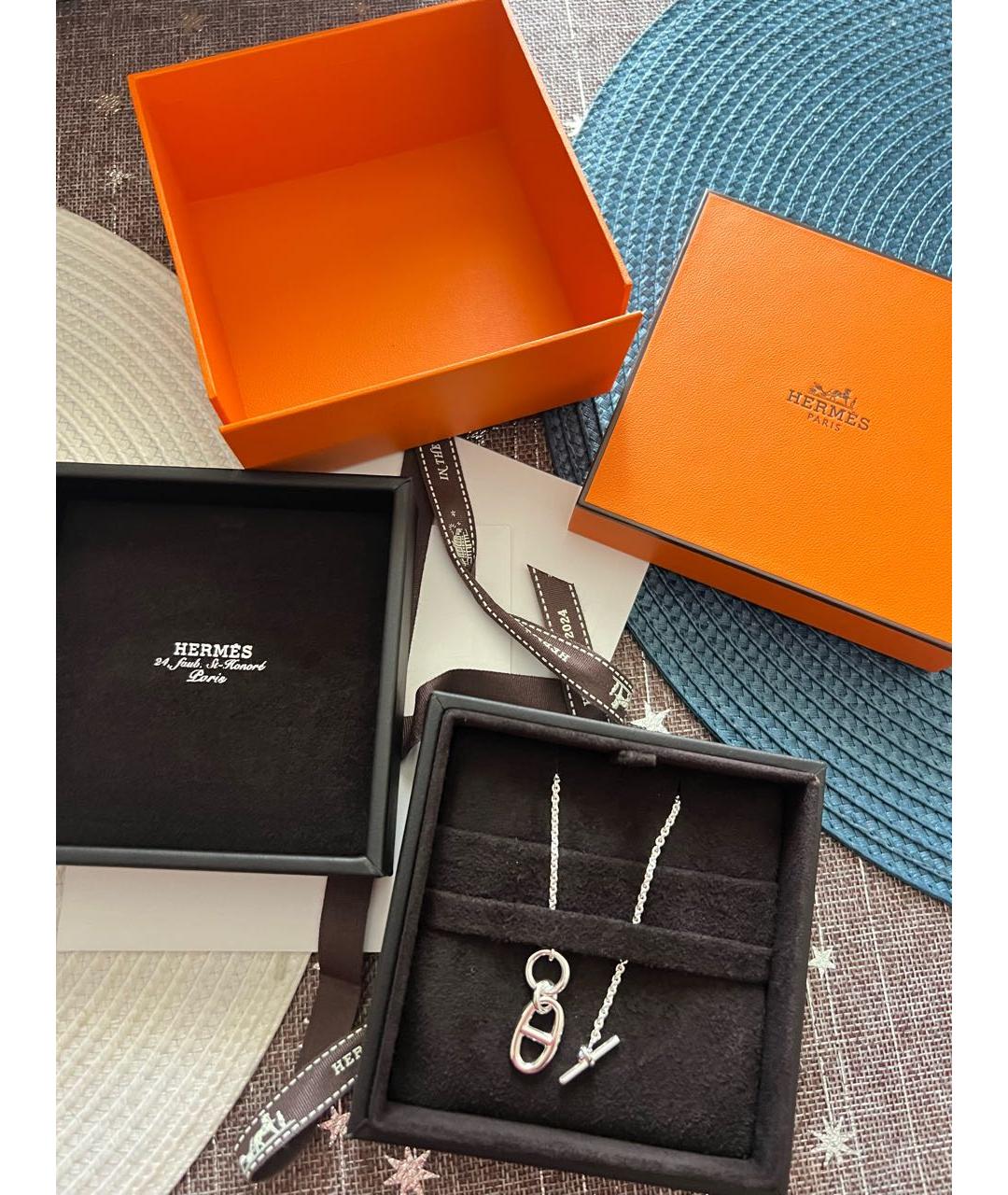 HERMES PRE-OWNED Серебряная серебряная подвеска, фото 3