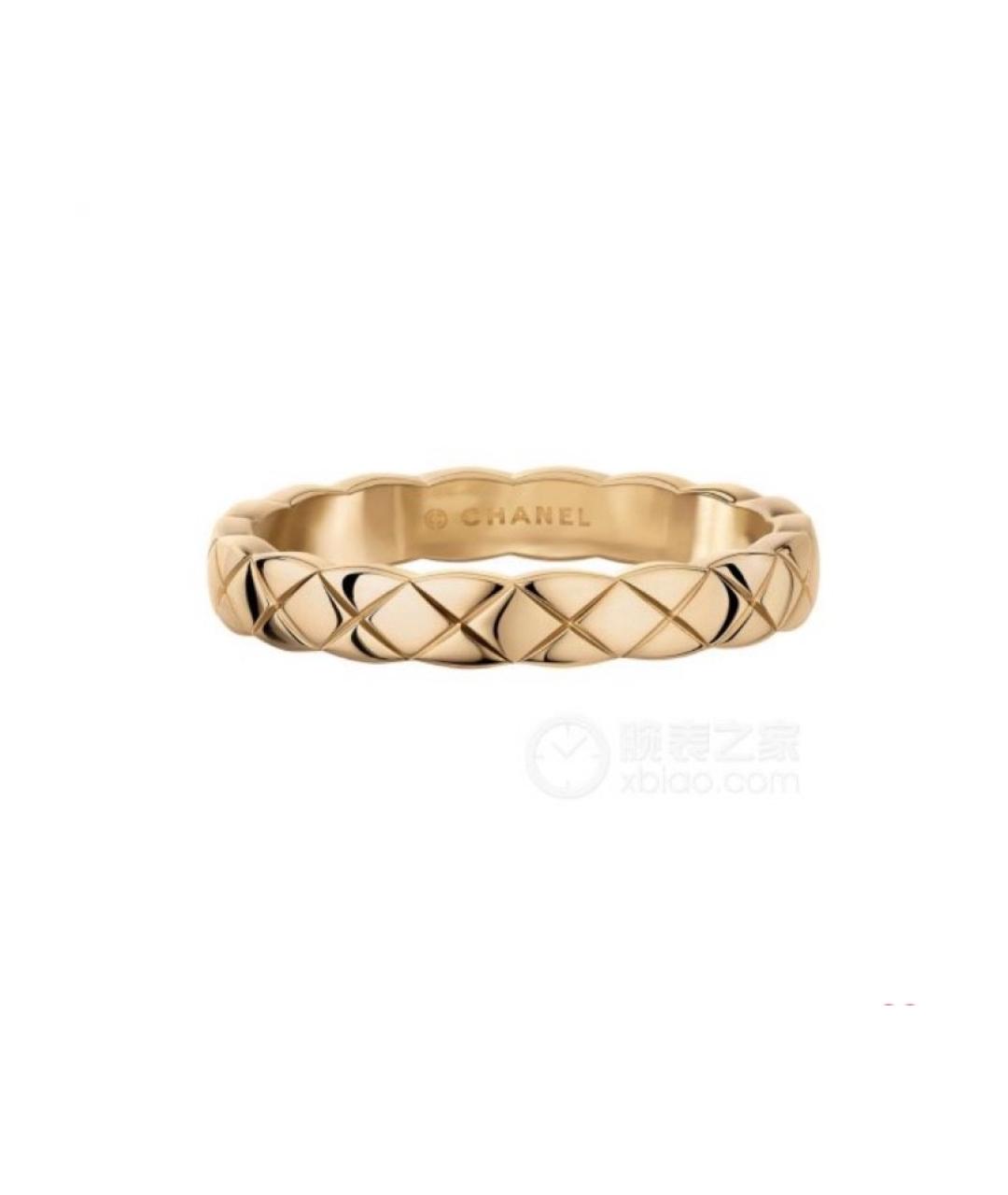CHANEL PRE-OWNED Золотое кольцо из розового золота, фото 7