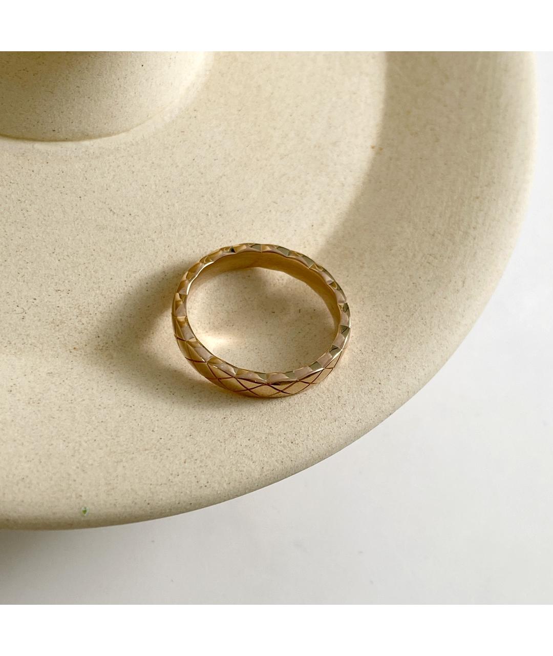 CHANEL PRE-OWNED Золотое кольцо из розового золота, фото 4