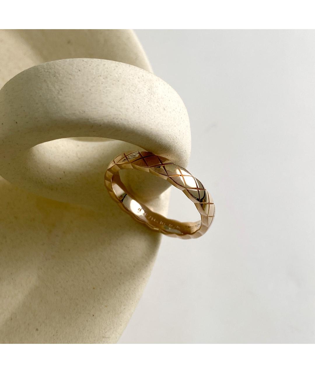CHANEL PRE-OWNED Золотое кольцо из розового золота, фото 2