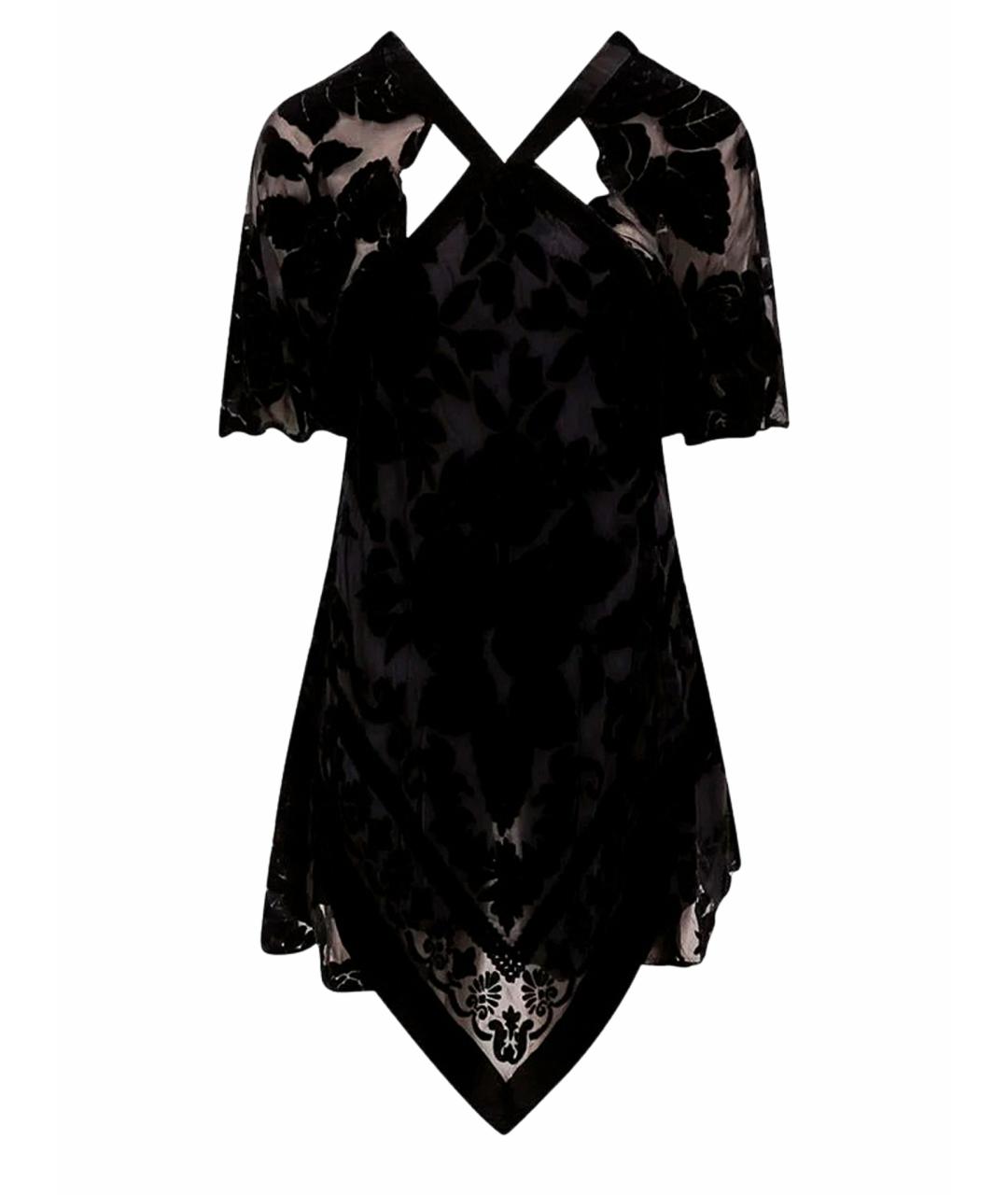 ISABEL MARANT Черное вискозное повседневное платье, фото 1