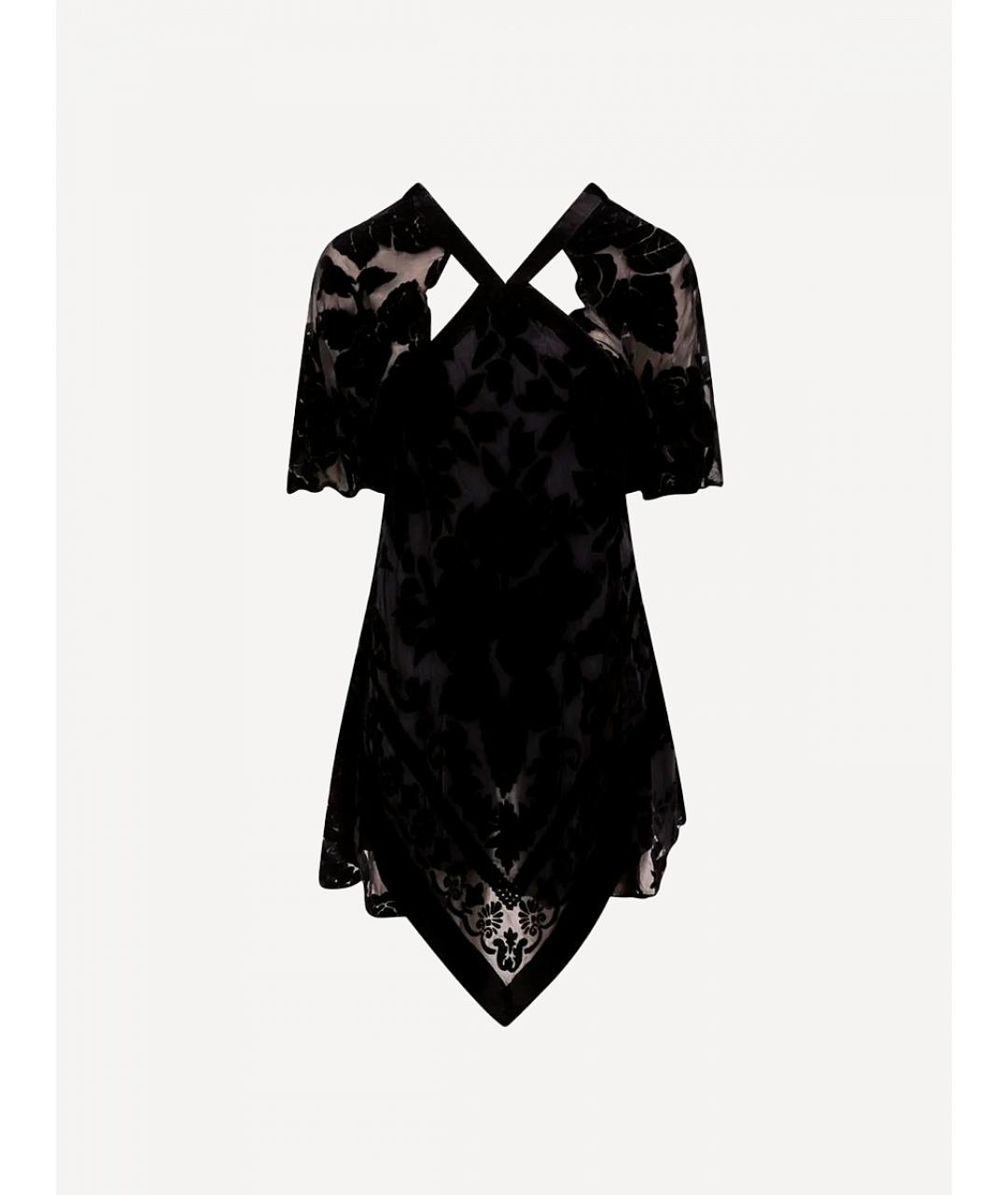 ISABEL MARANT Черное вискозное повседневное платье, фото 5