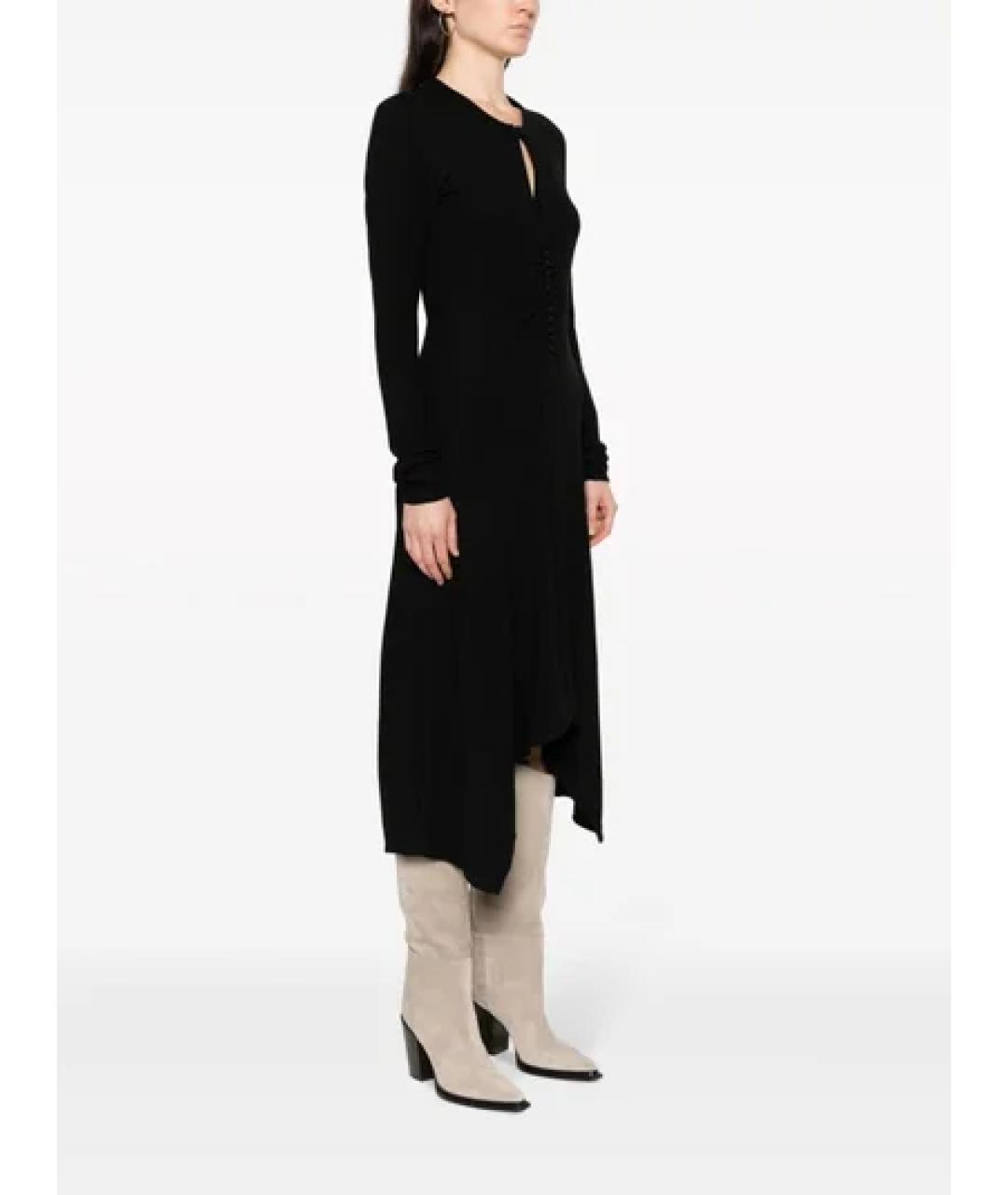 ISABEL MARANT Черное полиамидовое повседневное платье, фото 2