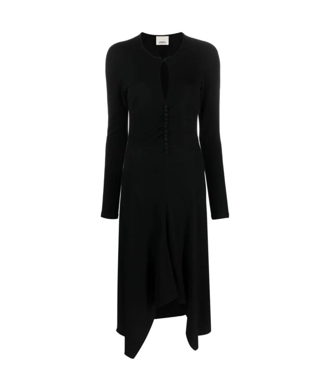 ISABEL MARANT Черное полиамидовое повседневное платье, фото 1