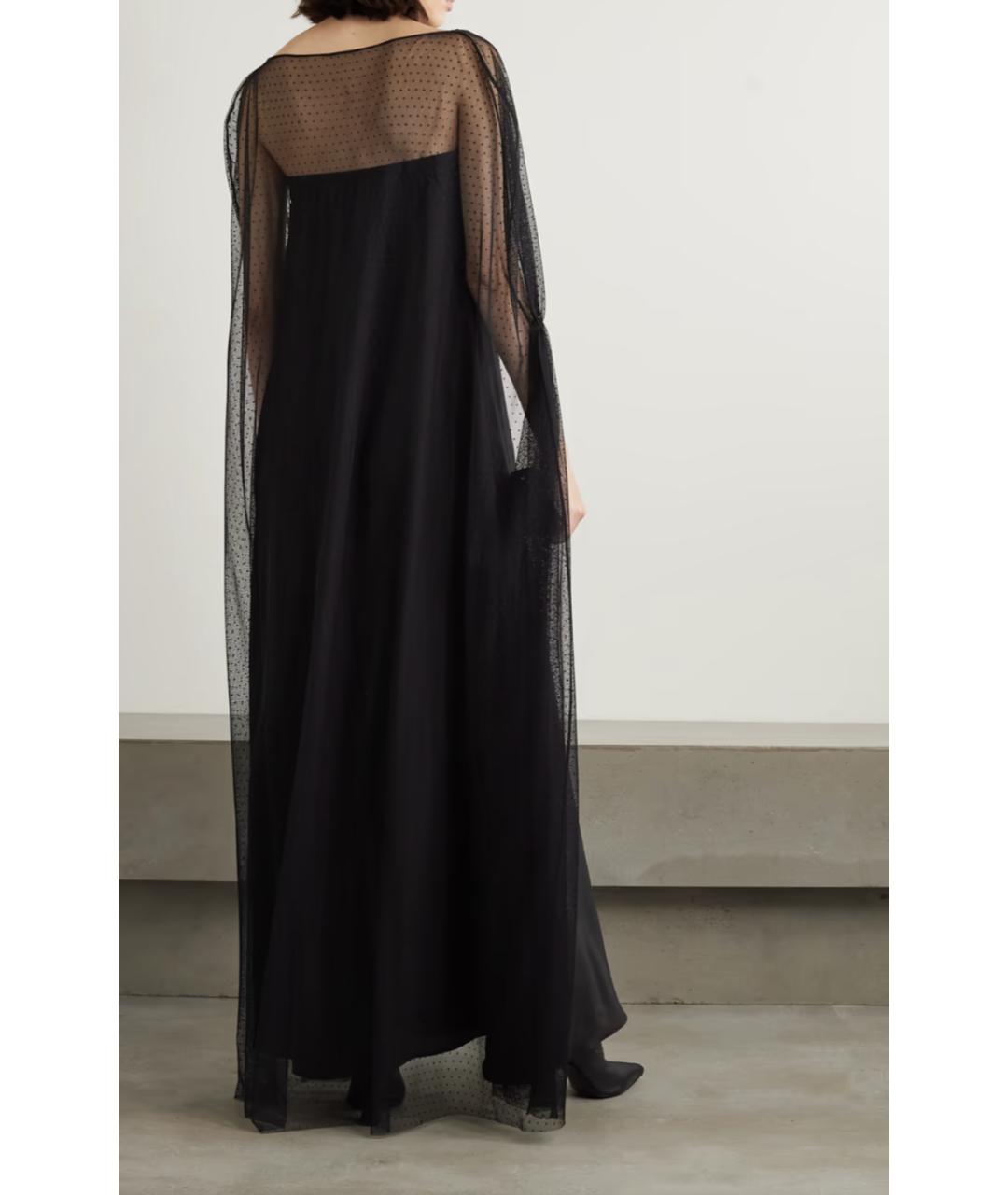 BERNADETTE Черное полиамидовое вечернее платье, фото 3