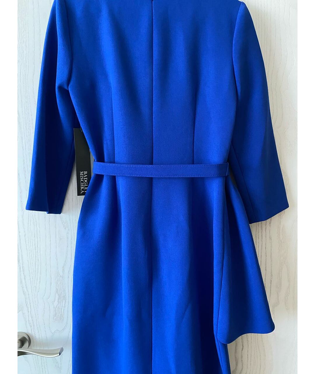 BADGLEY MISCHKA Синее синтетическое повседневное платье, фото 3