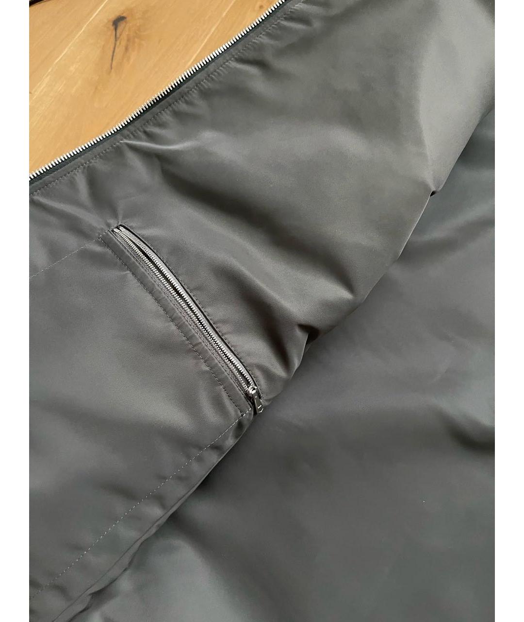 HERMES PRE-OWNED Черная полиэстеровая куртка, фото 6