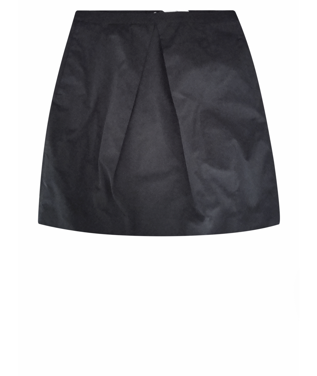 MAX MARA Черная хлопковая юбка мини, фото 1
