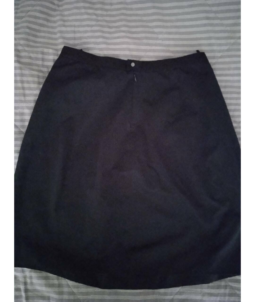 MAX MARA Черная хлопковая юбка мини, фото 2