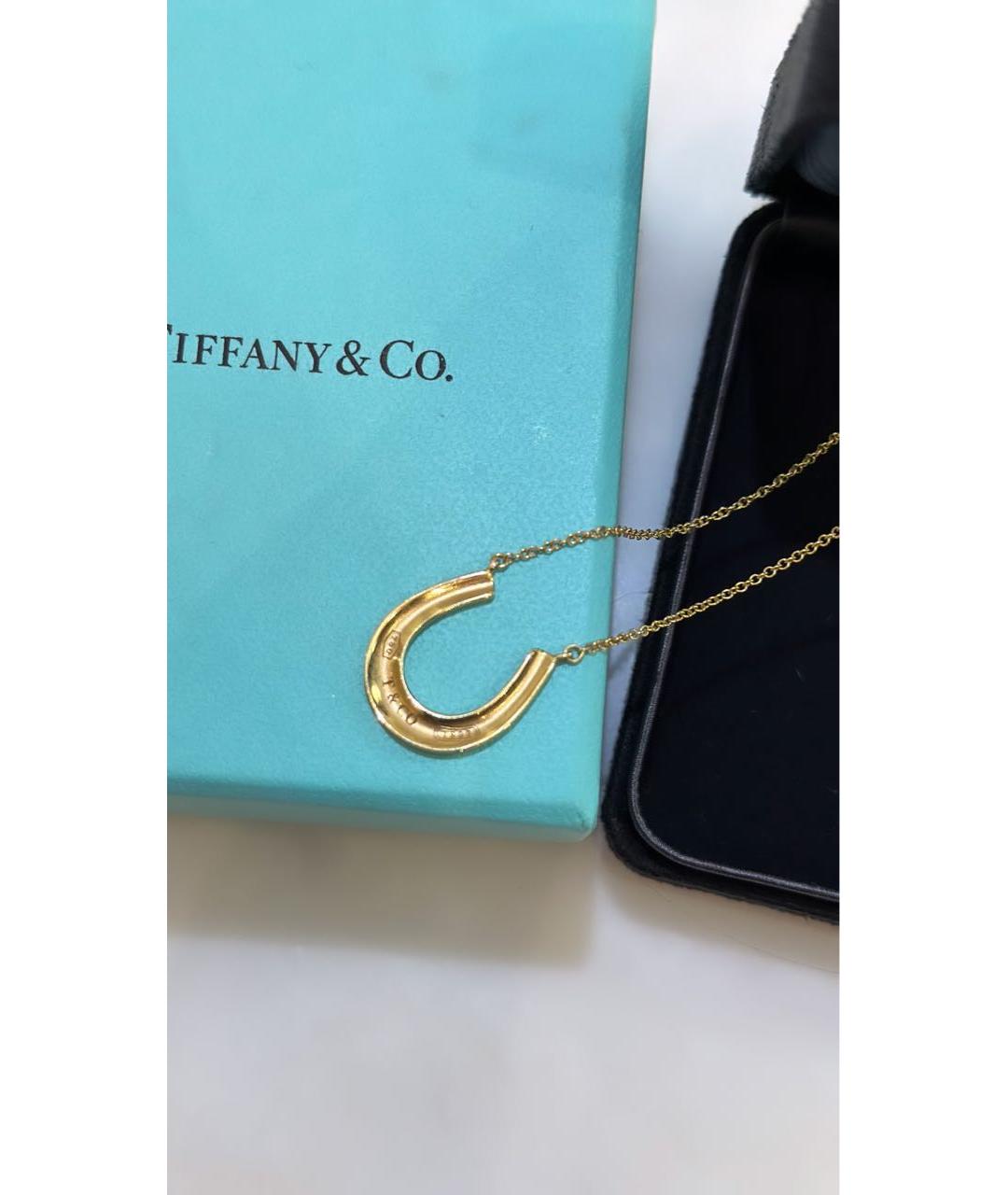 TIFFANY&CO Золотая подвеска из желтого золота, фото 3