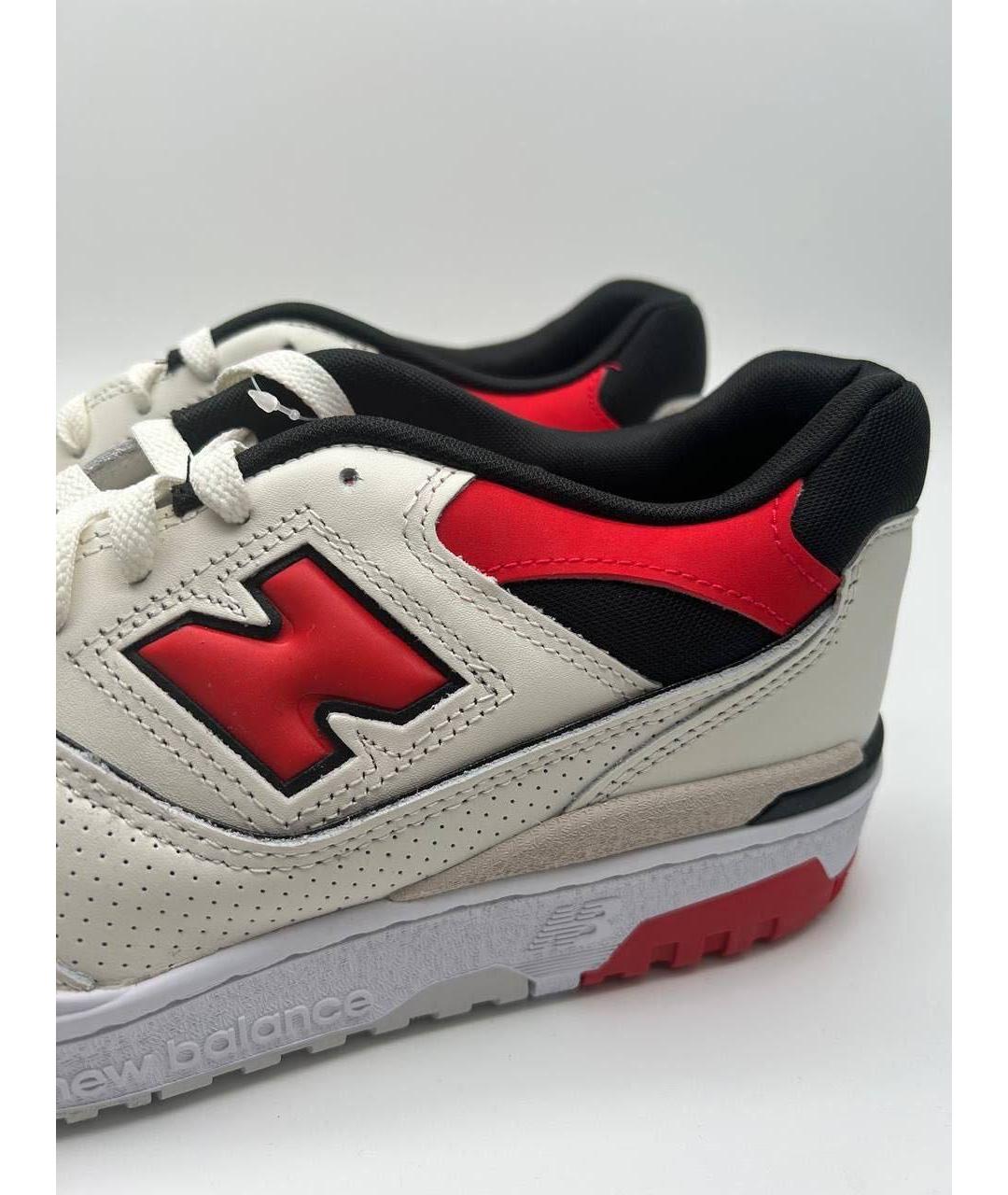 NEW BALANCE Белые низкие кроссовки / кеды, фото 4