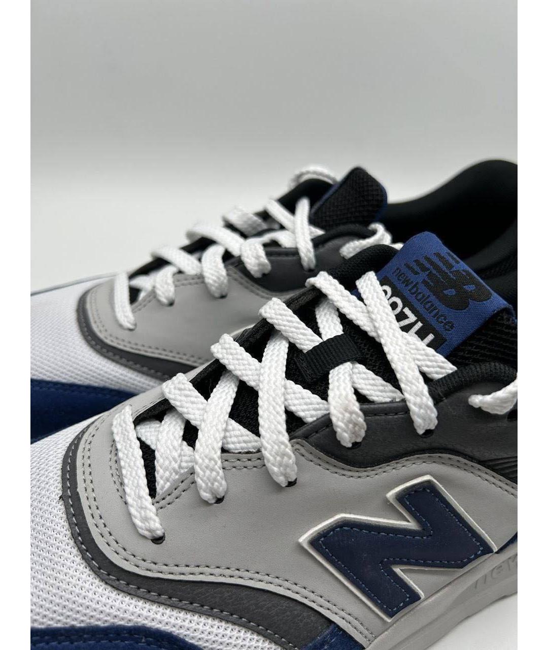 NEW BALANCE Синие низкие кроссовки / кеды, фото 3