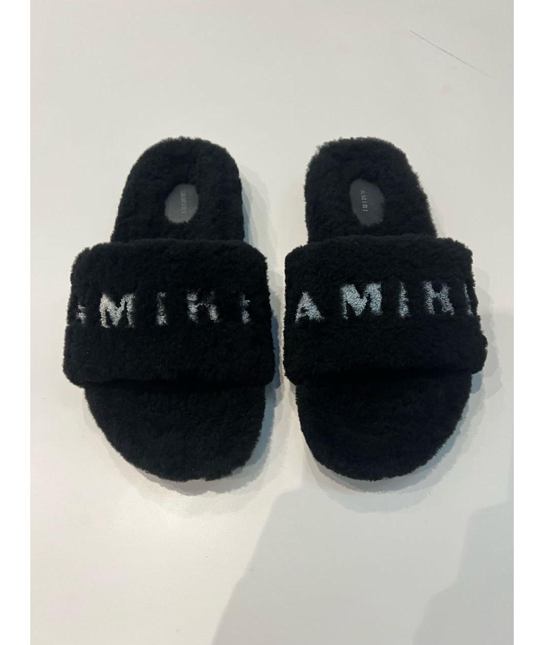 AMIRI Черные сандалии, фото 2