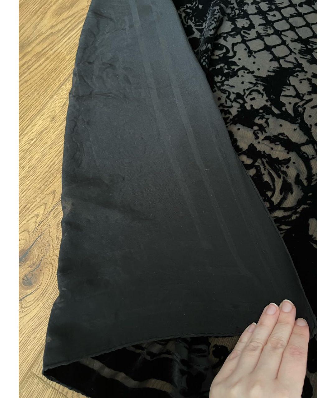BALMAIN Черный платок, фото 7