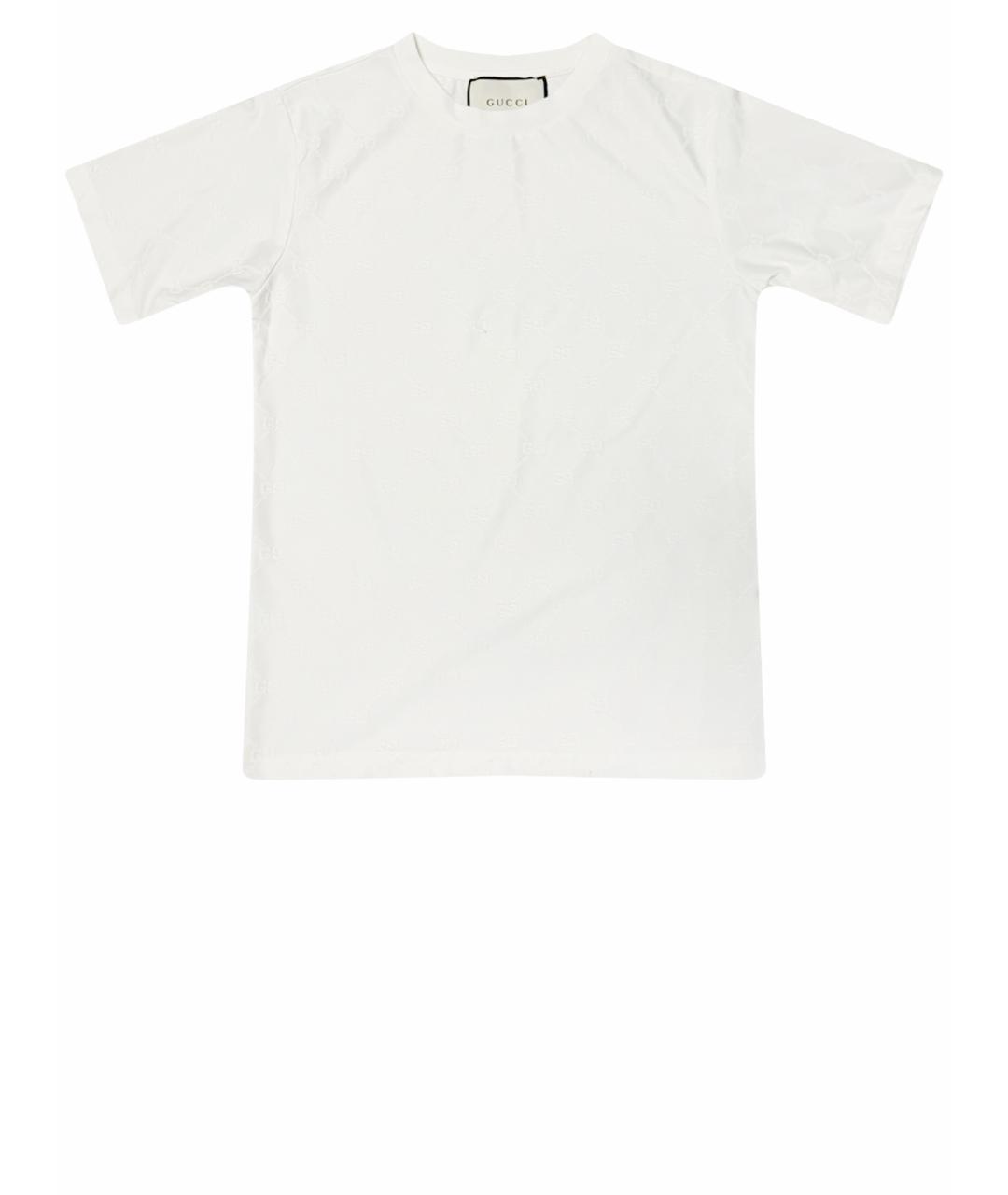 GUCCI Белая футболка, фото 1