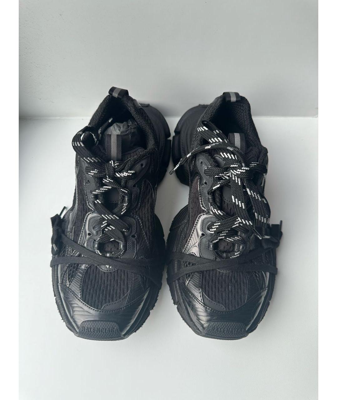 BALENCIAGA Черные высокие кроссовки / кеды, фото 6
