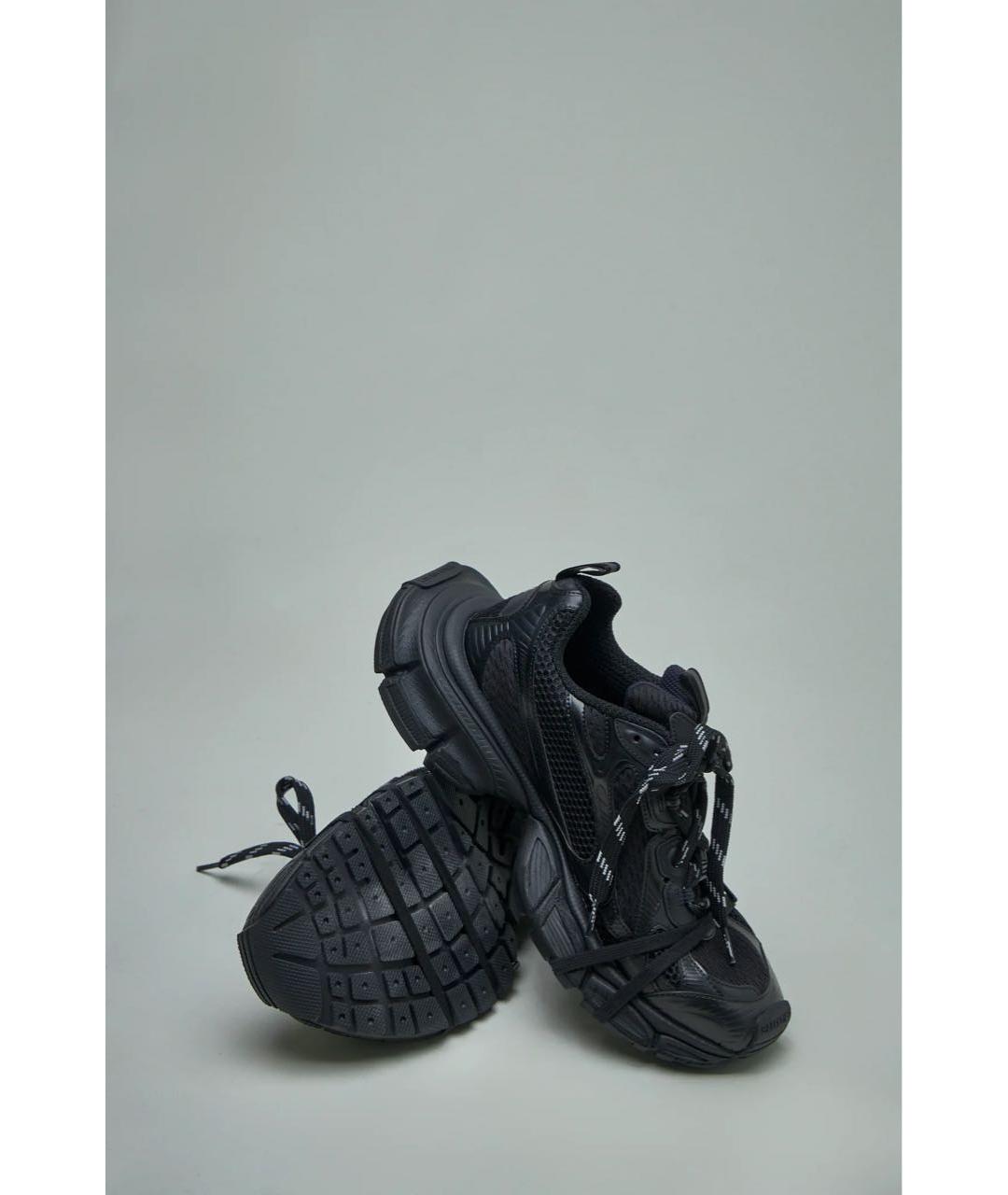 BALENCIAGA Черные высокие кроссовки / кеды, фото 3