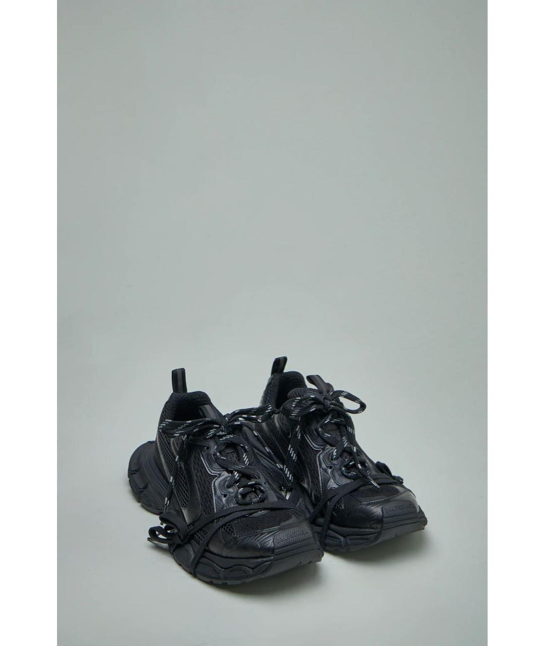 BALENCIAGA Черные высокие кроссовки / кеды, фото 2