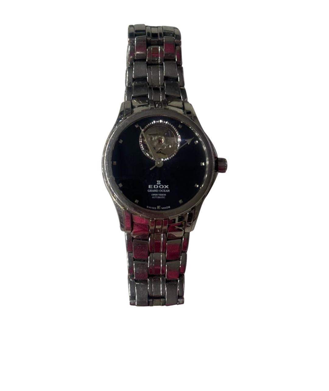 EDOX Серебряные с серебряным покрытием часы, фото 1