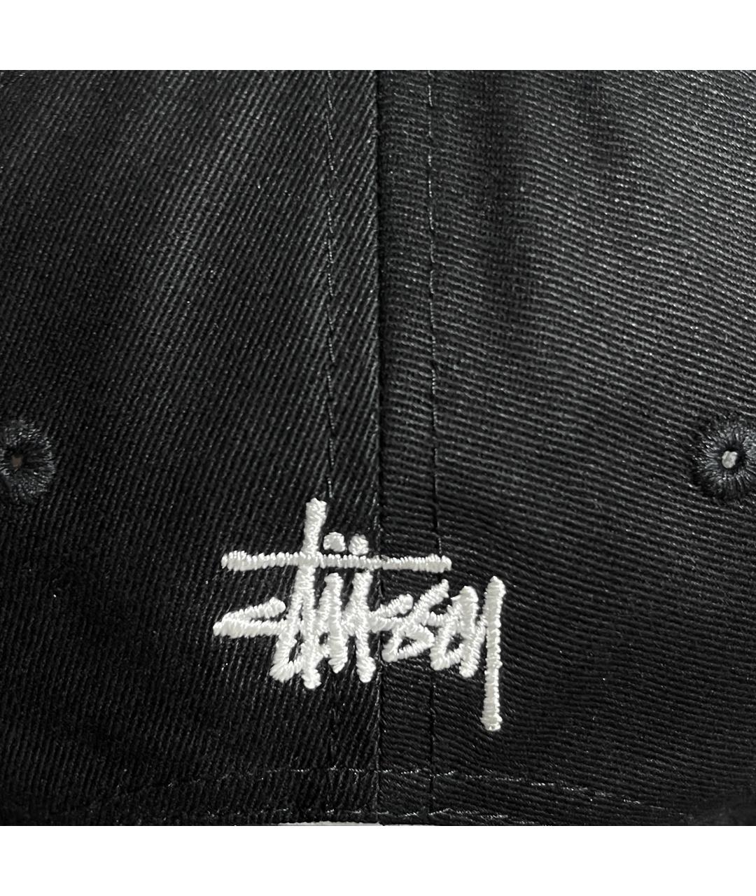 STUSSY Антрацитовая хлопковая кепка/бейсболка, фото 5