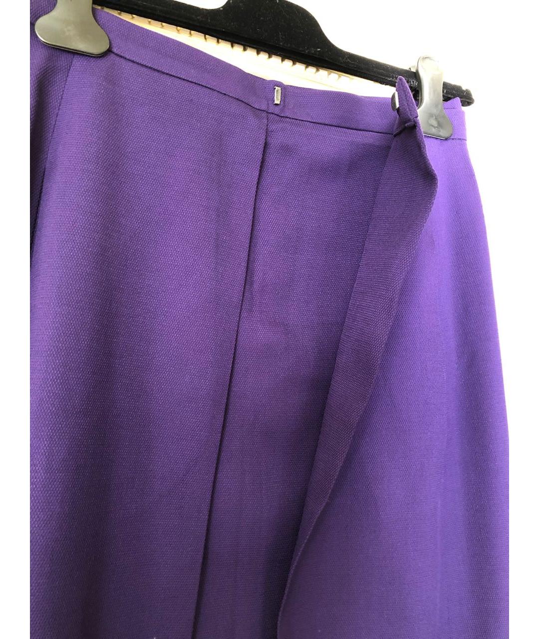 ESCADA Фиолетовая юбка макси, фото 3