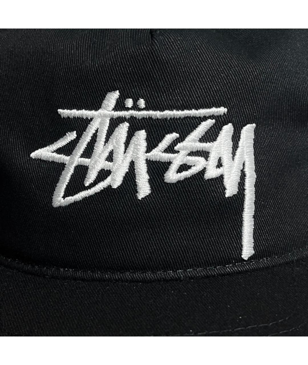 STUSSY Черная хлопковая кепка/бейсболка, фото 5