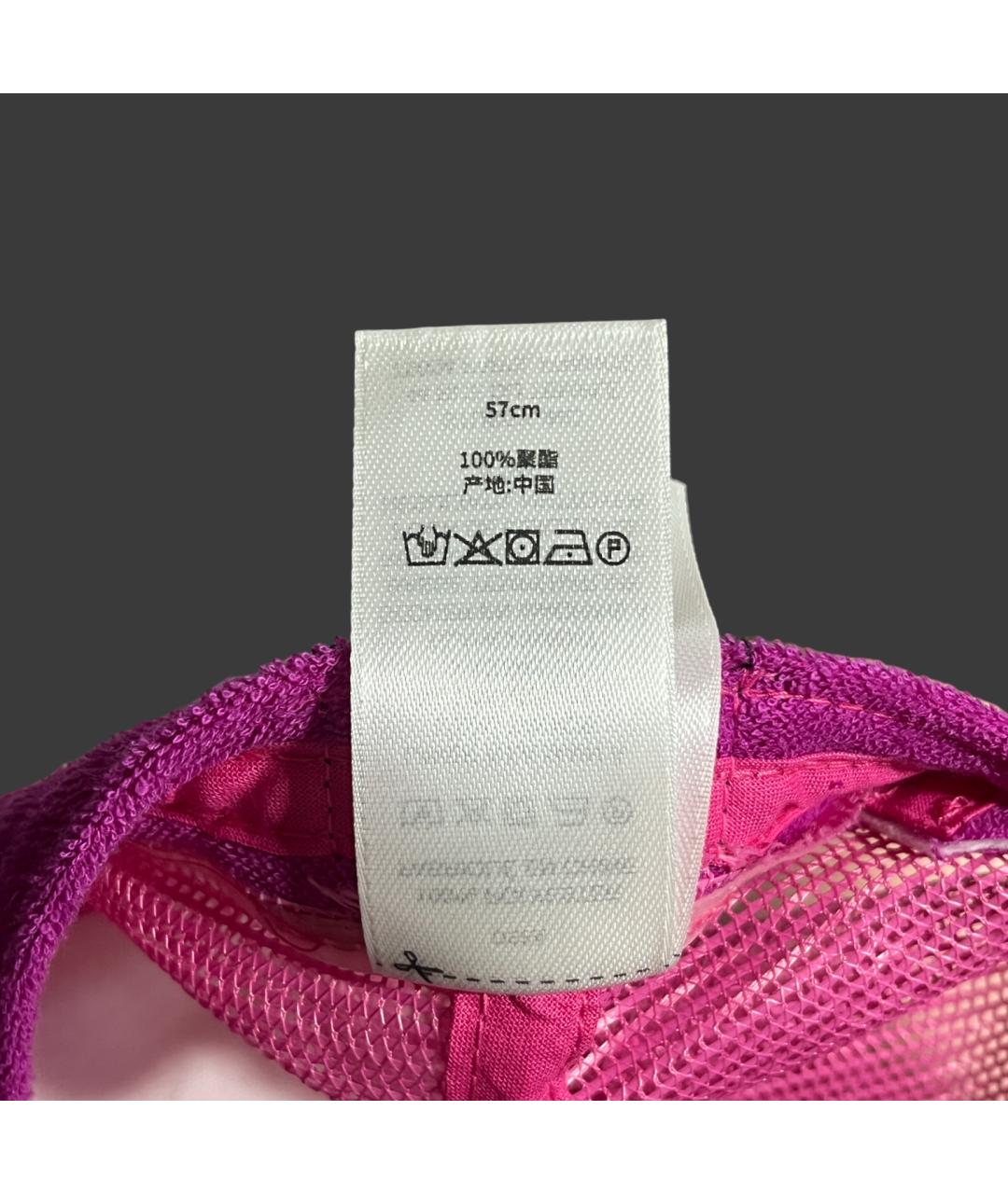 STUSSY Розовая синтетическая кепка/бейсболка, фото 9