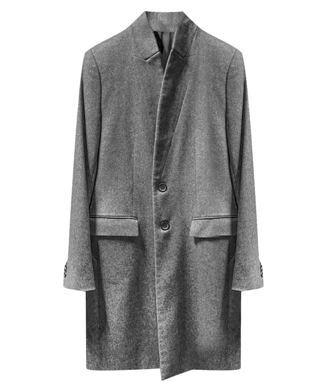 WOOYOUNGMI Серое кашемировое пальто, фото 1