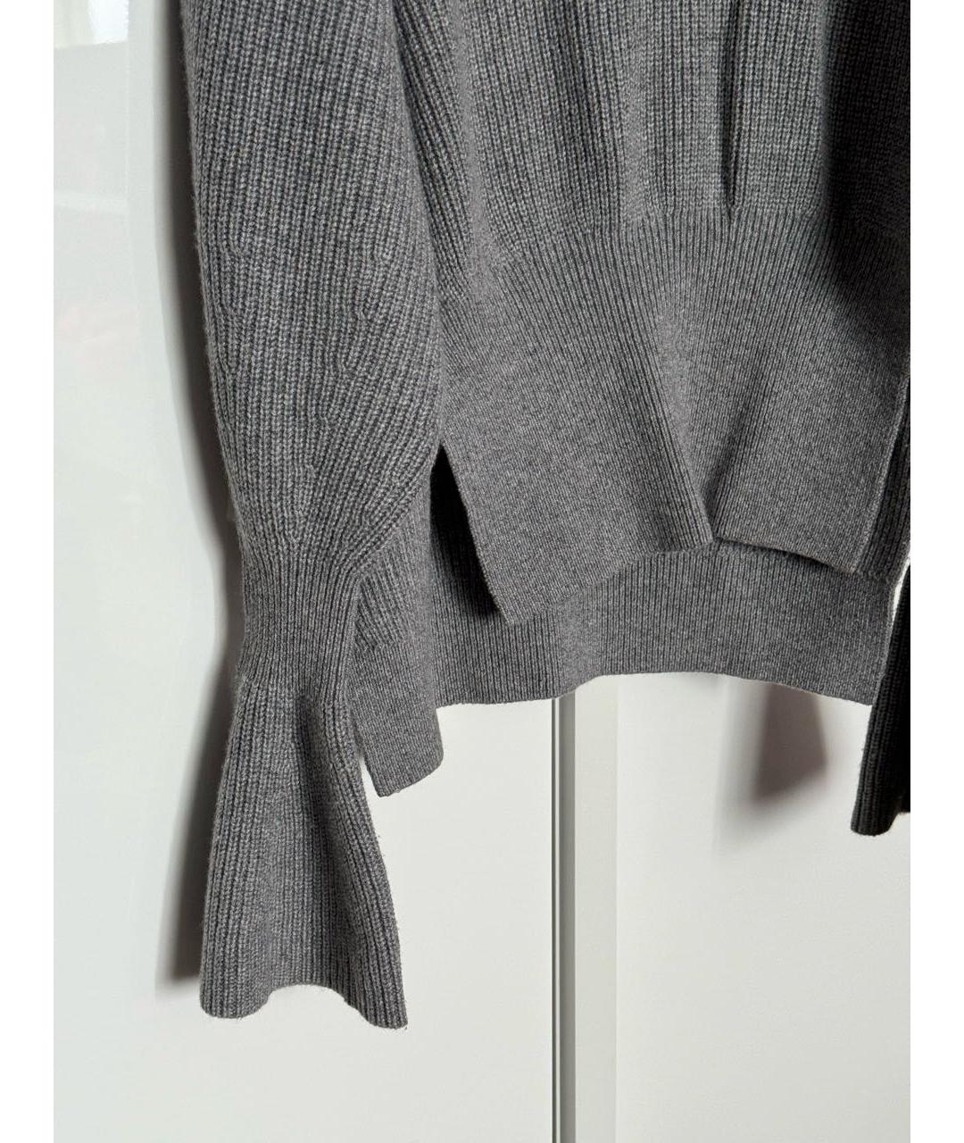ALEXANDER WANG Серый кашемировый джемпер / свитер, фото 5