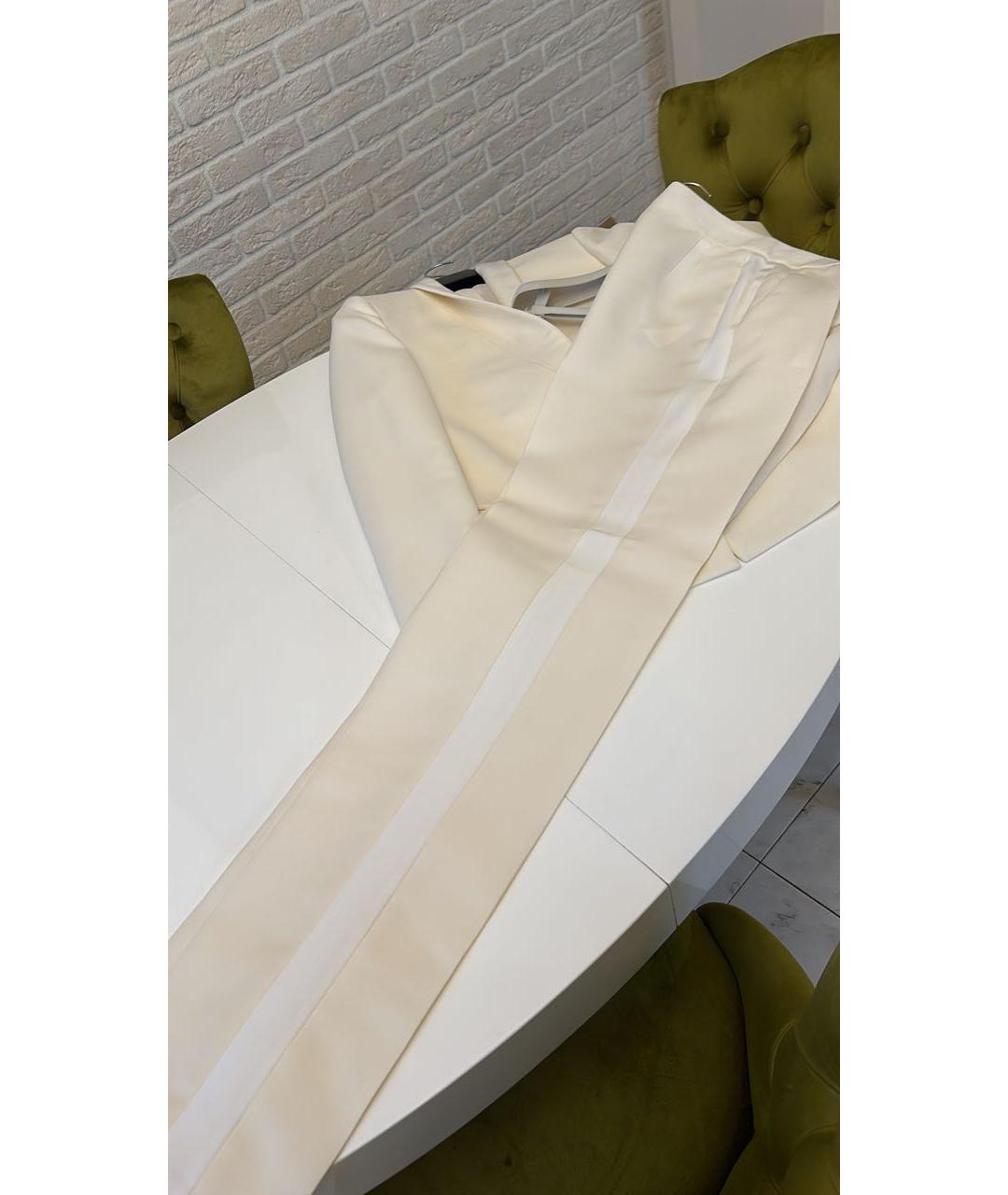 STELLA MCCARTNEY Белый вискозный костюм с брюками, фото 4